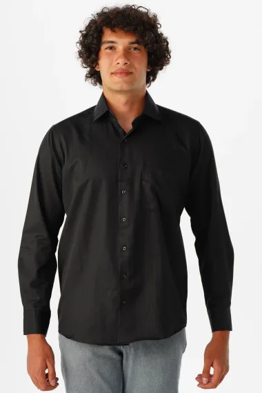 Square Cuff Regular Dobby Shirt - photo 5