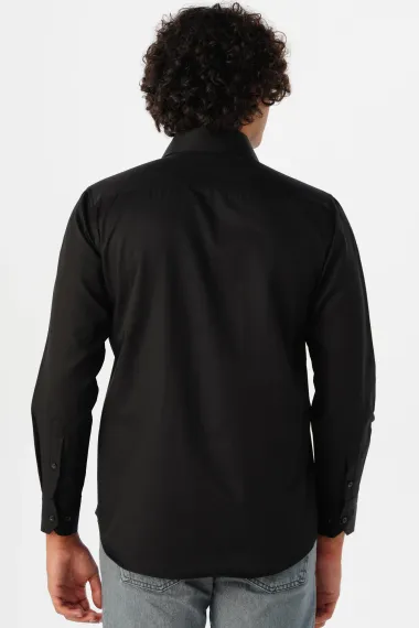 Square Cuff Regular Dobby Shirt - photo 3