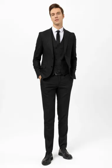 Slimfit دوبي سترة البدلة - صورة 2