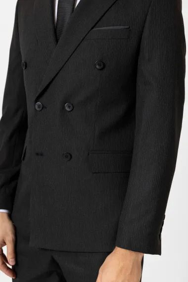 Slim Kalıp Düz Takım Elbise - صورة 5