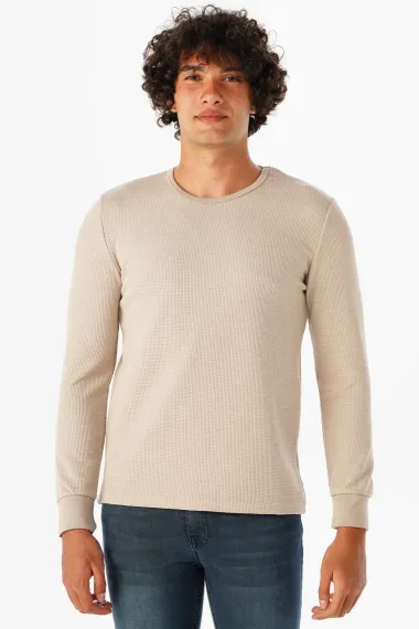 سويت شيرت دوبي ذو رقبة دائرية - صورة 3