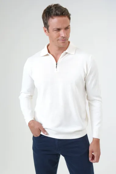 Polo Yaka Regular Düz Triko - photo 1