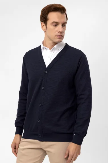 Regular Pattern Quilted Cardigan - photo 3