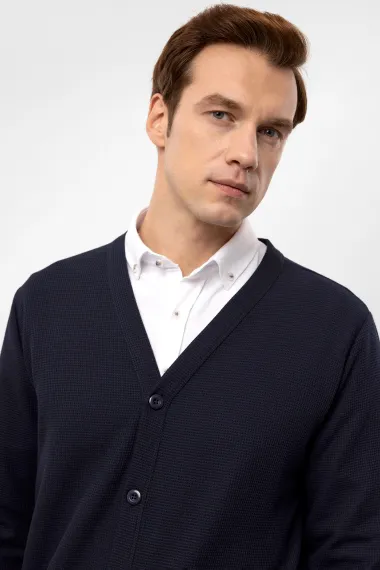 Regular Pattern Quilted Cardigan - photo 4