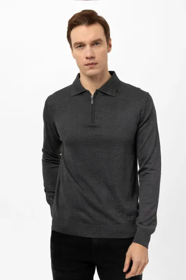 Polo Yaka Regular Düz Trico - photo 2