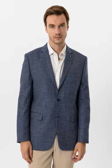 Regular Kalıp Desenli Ceket - photo 1