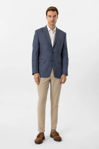 Regular Kalıp Desenli Ceket - photo 3