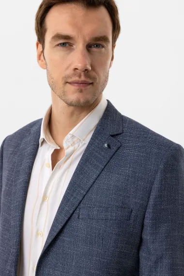 Regular Kalıp Desenli Ceket - photo 5