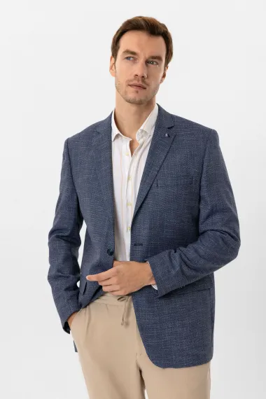 Regular Kalıp Desenli Ceket - photo 2