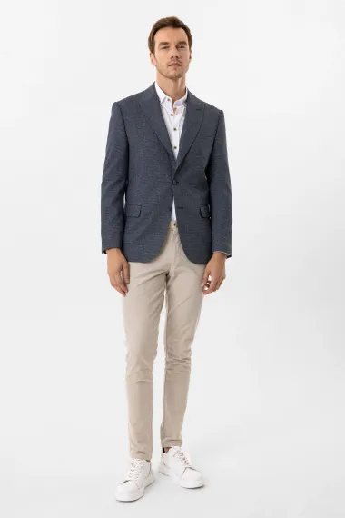 Regular Kalıp Desenli Ceket - photo 5