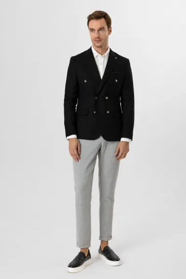 Slim Kalıp Desenli Ceket - photo 2