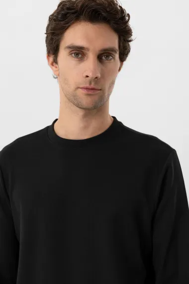 Регулярная мужская футболка с округлым вырезом, белая, 71% PES, 25% VIS, 4% EA, размеры XL, L, M, XXL, производство Турция - фото 4