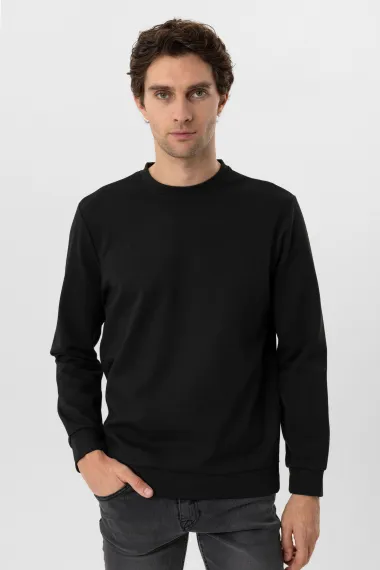 Регулярная мужская футболка с округлым вырезом, белая, 71% PES, 25% VIS, 4% EA, размеры XL, L, M, XXL, производство Турция - фото 2