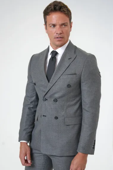 Slim Kalıp Armürlü Takım Elbise - photo 2