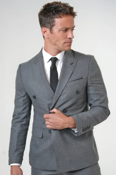 Slim Kalıp Armürlü Takım Elbise - photo 3