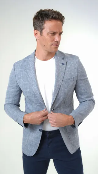 Slim Kalıp Desenli Ceket - photo 2