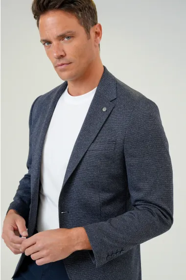 Slim Kalıp DESENLİ Ceket - fotoğraf 2