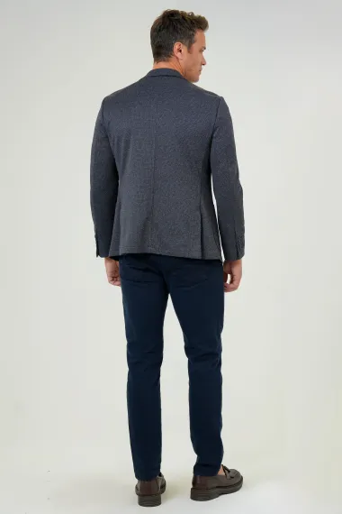 Slim Kalıp DESENLİ Ceket - fotoğraf 4