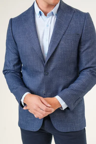 Regular Kalıp Desenli Ceket - photo 4