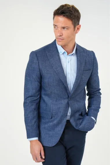 Regular Kalıp Desenli Ceket - photo 2