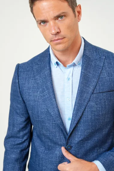 Regular Kalıp Desenli Ceket - photo 3