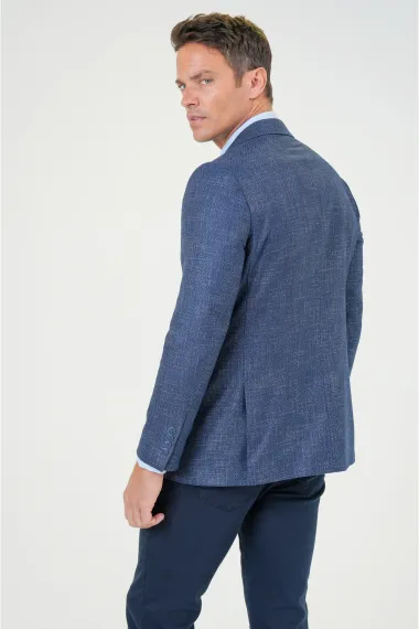 Regular Kalıp Desenli Ceket - photo 5