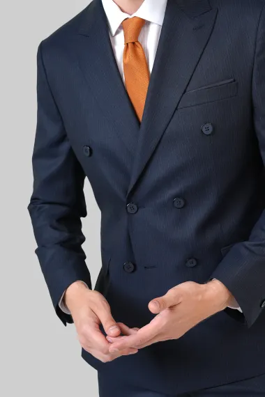 Slim Kalıp Desenli Takım Elbise - fotoğraf 4