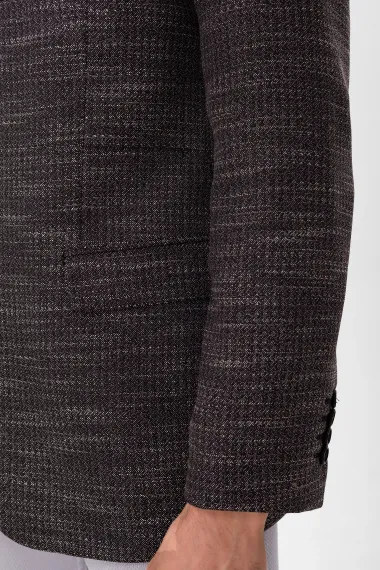 Regular Fit Dobby Jacket - photo 3