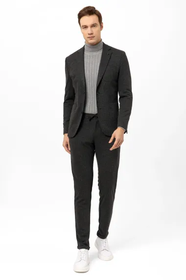 Slimfit Dobby Suit - photo 4