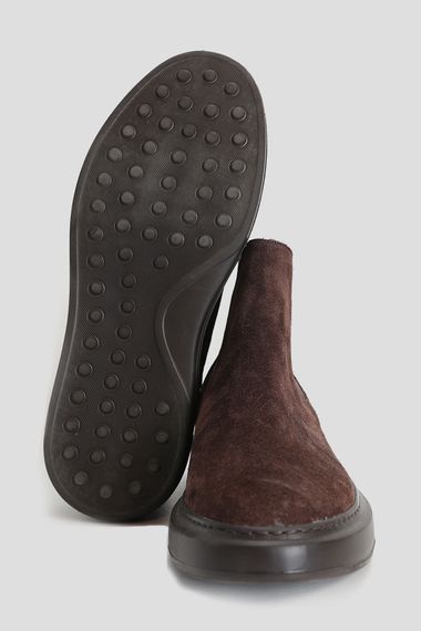 Мужские замшевые ботинки Lofty коричневые - фото 5