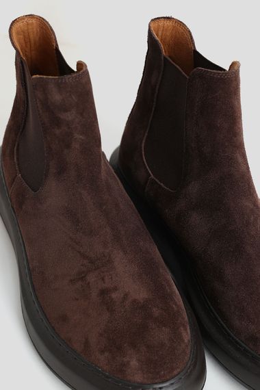 Мужские замшевые ботинки Lofty коричневые - фото 2