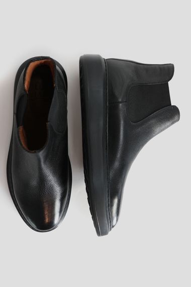 Мужские кожаные ботинки Lofty черные - фото 4