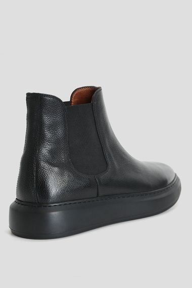 Мужские кожаные ботинки Lofty черные - фото 3