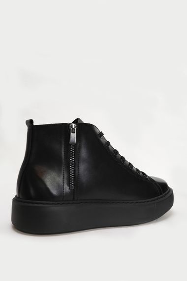 Diego Men's Leather Shoes Black - photo 2