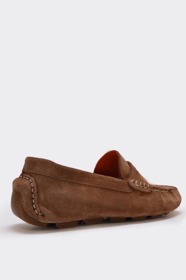 Stroll Men's Leather Loafer Shoes Tan - photo 2