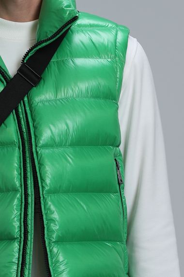 Peter Goose Feather Men's Vest Green - photo 3