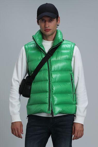 Peter Goose Feather Men's Vest Green - photo 1