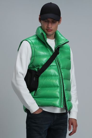 Peter Goose Feather Men's Vest Green - photo 4