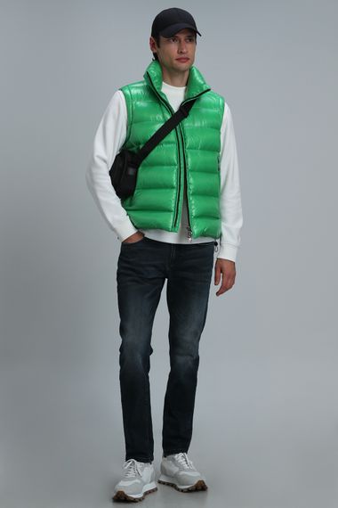 Peter Goose Feather Men's Vest Green - photo 2