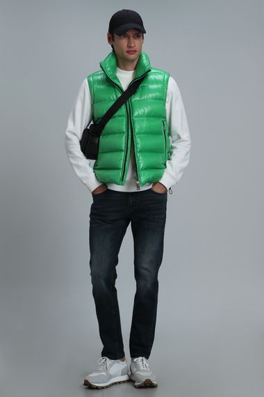 Peter Goose Feather Men's Vest Green - photo 5