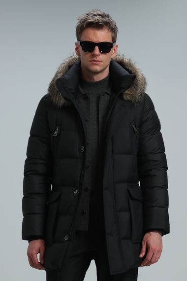 Clark Goose Feather Men's Coat Black - photo 1