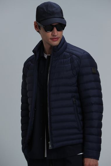 Andy Goose Feather Men's Coat Navy Blue - photo 3