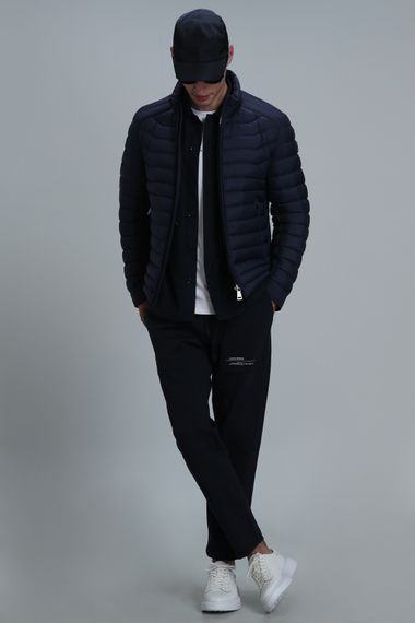 Andy Goose Feather Men's Coat Navy Blue - photo 4