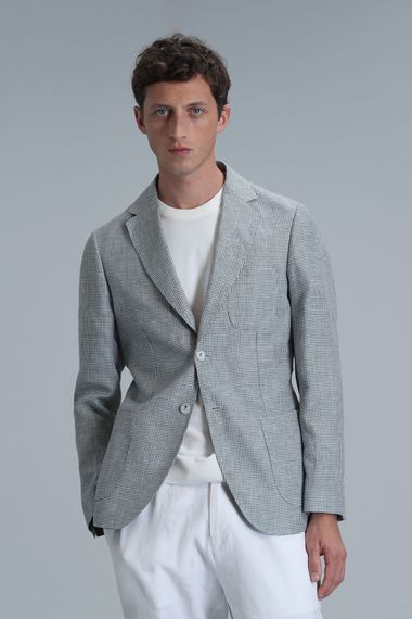 Class Spor Erkek Blazer Ceket Slim Fit Yeşil - photo 3