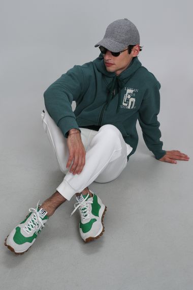 Victor Tracksuit Top Green - photo 3