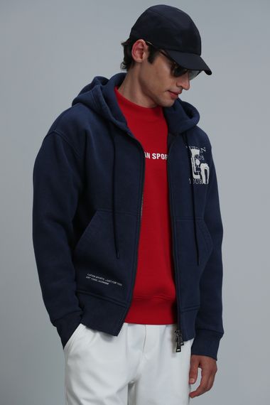 Victor Tracksuit Top Navy Blue - photo 4