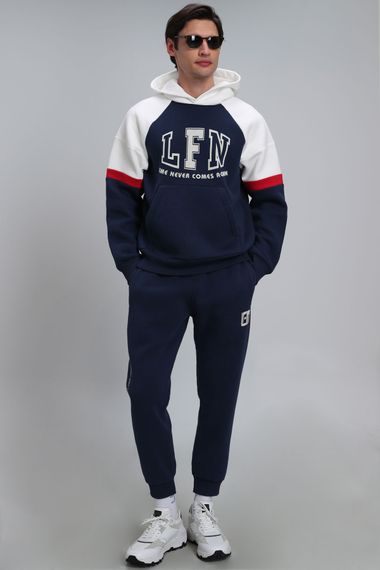 Never Men's Sweatshirt Navy Blue - photo 2