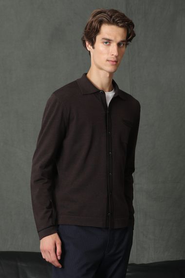 Orka Men's Sweater Brown - photo 4