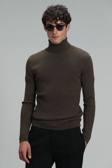 Grant Full Fisherman Men's Sweater Camel Hair - photo 1