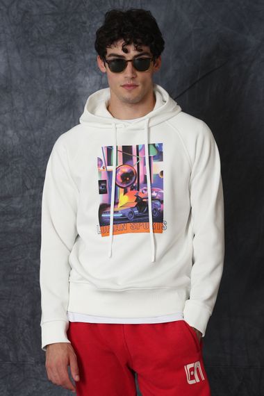 General Men's Sweatshirt Off White - photo 1